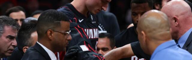 JEZIV PAD I POVREDA MALEROZNOG NIKOLE JOVIĆA! Pokušao da zakuca, pa pao na lakat! Previjao se od bolova!  (VIDEO)