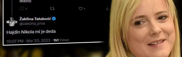 ISPLIVAO JOŠ JEDAN DOKAZ! Ovako je Žaklina Tatalović izmislila da je joj akademik SANU Nikola Hajdin deda