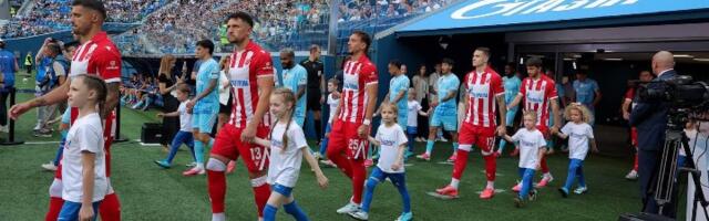 Poraz Zvezde pred početak prvenstva: Zenitova mašinerija ubedljiva protiv srpskog šampiona (VIDEO)