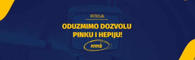 Pokrenuta peticija za oduzimanje dozvole televizijama PINK i HAPPY