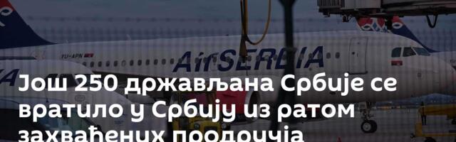 Још 250 држављана Србије се вратило у Србију из ратом захваћених продручја