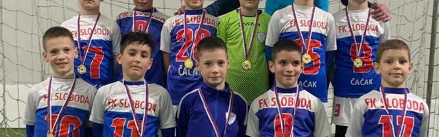 Dečaci iz FK Sloboda osvojili turnir u Kraljevu