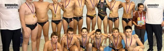U13 vaterpolo ekipa Radničkog osvojila Kup regiona