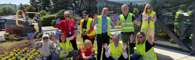 Aerodrom Sarajevo obeležio Svetski dan zaštite životne sredine sadnjom drveća i akcijom uređenja kompleksa