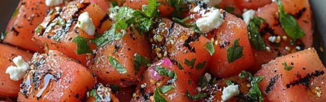 Zapečena lubenica sa fetom: Letnji recept koji će vas potpuno iznenaditi
