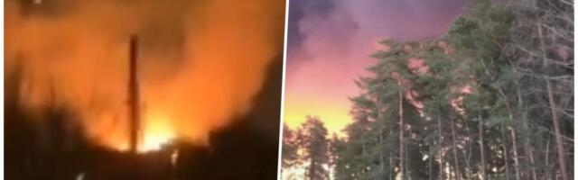 UKRAJINA POGODILA JEDNO OD NAJVEĆIH RUSKIH NAFTNIH ČVORIŠTA! Odjeknule snažne eksplozije, rezervoar u plamenu, oglasio se guverner Drozdenko (FOTO/VIDEO)