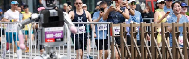 Roboti odneli pobedu na polumaratonu