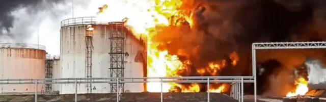 Руске снаге погодиле нафтно складиште у Дњепру (видео)