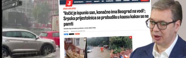 NAPAD IZ ZAGREBA! Vučić kriv i zbog nevremena: Jutarnji list brutalno napao Srbiju i srpskog predsednika!