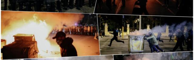 GORI SOFIJA, LETI KAMENJE I FLAŠE, BUGARI NEĆE EVRO! Žestoki sukobi s policijom u prestonici i drugim mestima, blokirana sedišta vladajćih stranaka (FOTO,VIDEO)