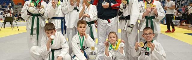 Pljušte medalje za Zrenjanince: Tekvondisti pokorili Vršac i zablistali u Bukureštu