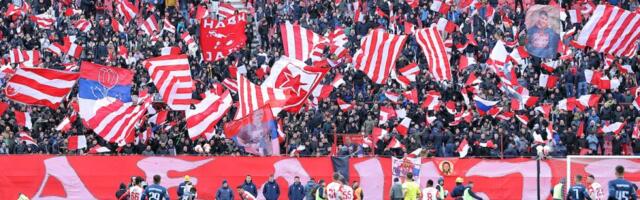 Navijači Crvene zvezde i Olimpijakosa slave 40 godina bratstva