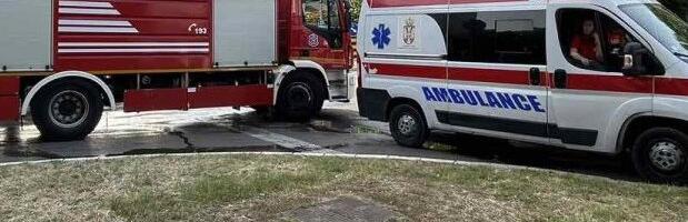 Buktinja u Gandijevoj: Požar na Novom Beogradu, na teren stigla i Hitna
