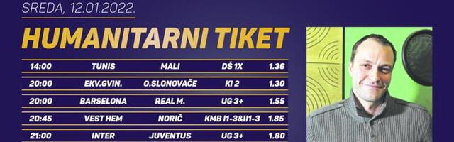Humanitarni tiket u podne: Bojan Krivokapić tipuje za koleginicu Vesnu Pećanac