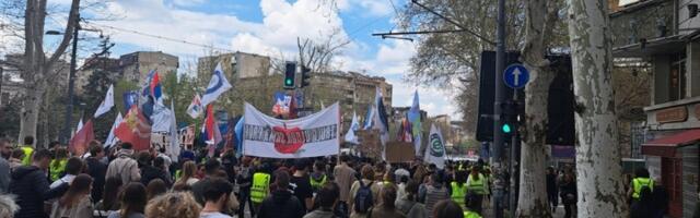 Studenti posle incidenta na Medicinskom fakultetu: Nismo samo korak, nego tri koraka ispred vas!