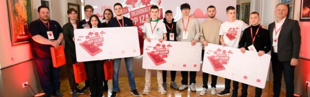 Regionalni app izazov okupio vrhunske mlade IT talente - pobednici iz Niša, Podgorice i Mostara