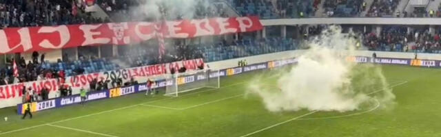 Užas na Lagatoru: Finale Kupa kasni zbog haosa na tribini, lete suzavac i topovski udari (FOTO+VIDEO)