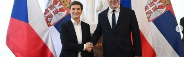 Brnabić se sastala sa Tomiom Okamurom: Ovo su poruke iz Praga