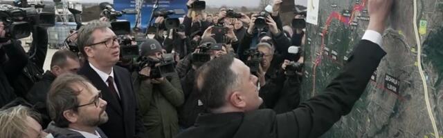 Vučić u decembru „otvorio radove“ na auto-putu, danas - ni mašina, ni radnika