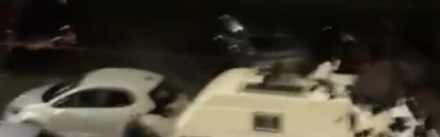 UZNEMIRUJUĆI SNIMAK: Srbin koji je ubio ženu i ćerku PUCA NA SPECIJALCE u Beču – horor na ulici! (VIDEO)