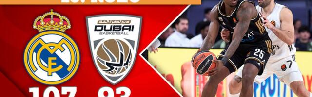 Evroliga kolo 19. | Real Madrid - Dubai 107:93