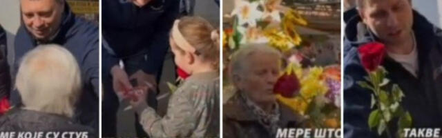 Никад више штандова СНС у Београду: сви изашли да честитају суграђанкама Међународни дан жена