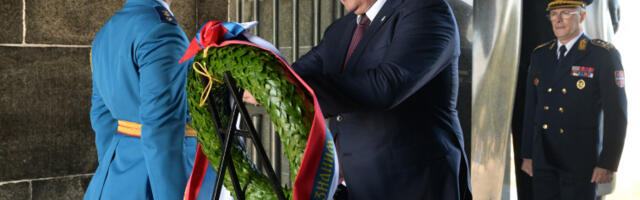 Министар Гашић положио венац на Авали поводом Дана Војске Србије