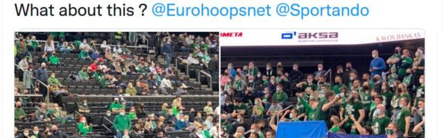 Luka Mitrović odgovorio na žestoku provokaciju navijača Žalgirisa: "Šta ćemo sa ovim?"