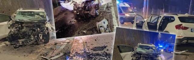 Četvoro povređenih u stravičnoj nesreći kod Valjeva! Saobraćaj obustavljen, uviđaj u toku (VIDEO)