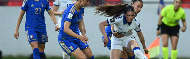 Тежак пораз репрезентативки Србије од селекције Италије