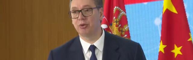 VUČIĆ O BLOKADERIMA: Ako misle da je važnije da se bacaju kontejneri i napada policija od dovođenja investicija i prijateljstva sa Kinom, to govori o njima