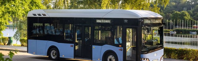Predstavljen devetometarski električni Solaris Urbino 9 LE electric