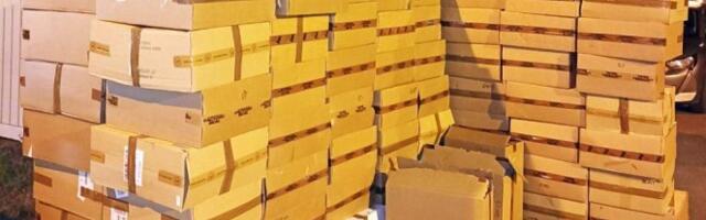 ZAPLENJENE CIGARETE VREDNE 19 MILIONA DINARA! Evo ko je i gde uhapšen
