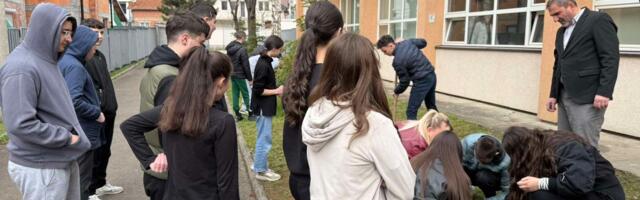 Zeleni projekat u OŠ “Avdo Međedović”: Učenici i nastavnici posadili ruže i drveće za ljepše dvorište