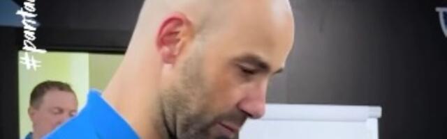 Emotivno: Spanulisov govor u svlačionici - da li je i oproštajni? (VIDEO)