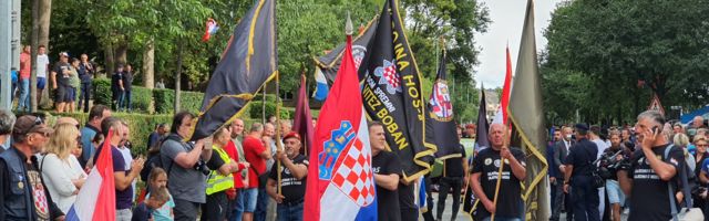 Hrvatska slavi godišnjicu “Oluje”, ustaški pokliči u Kninu
