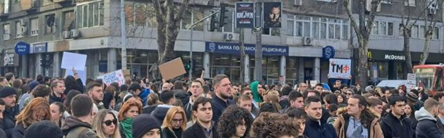 Student Seratlić uoči protesta na Trgu Slavija: Ovo je borba celog naroda