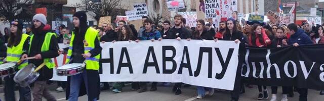 Studentska poruka sa protesta u Zrenjaninu: U dobrim ljudima se probudio pravedan gnev