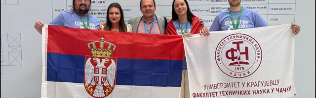 Studenti iz Čačka osvojili priznanje na svetskom takmičenju u Kini
