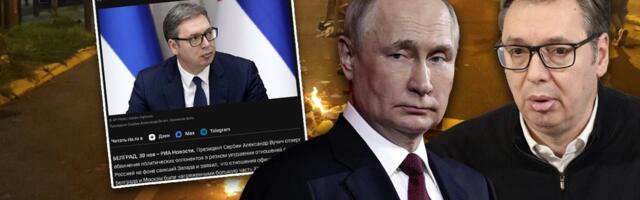 Patosirao ga! Vučić udarna vest u ruskim medijma: Hejter hteo da nas posvađa sa Putinom, predsednik odgovorom oduševio Ruse