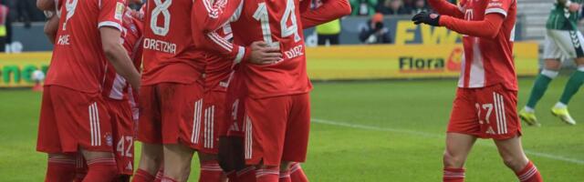 ZANIMLJIVO POPODNE U NEMAČKOM FUDBALU: Bajern siguran u Bremenu, ubedljive pobede Bajera, Ajntrahta i Hofenhajma