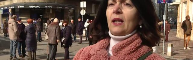 Protest stanara Kosovske ulice zbog proširenja kolovoza: Nema projekta niti planova radova