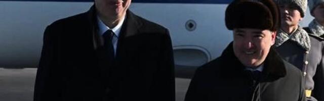 President Vucic lands in Kazakhstan: He is welcomed with top honors in Astana