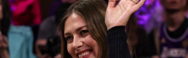 Šarapova iz prvog reda gledala Jokića i Dončića, a posle meča sačekala Slovenca /FOTO/