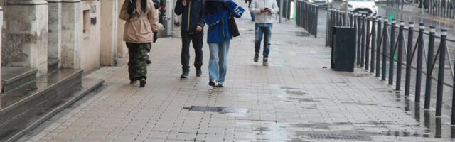 Vreme danas: Pretežno oblačno i hladno, slabe padavine