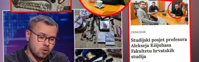 SA KATEDRE U ZAGREBU U SADO-MAZO SKANDAL! Prof. blokader na povratku IZ HRVATSKE pao na granici s koferom punim VIBRATORA! Saslušan: "ZA LIČNU UPOTREBU" (VIDEO)