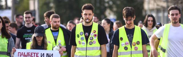 Čačanski studenti pozvali građane da danas ne dolaze na protest protiv SNS