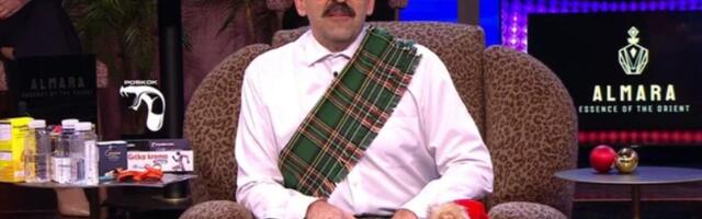 ŠOK Ognjen Amidžić vodi emisiju u suknji: Voditelj stajlingom zabezeknuo sve