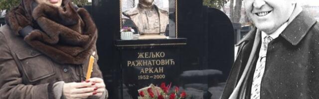 DETALJ NA ARKANOVOM POMENU SEČE POPUT ŽILETA! Na ovo niko nije obratio pažnju - sve OBAVLJENO U TAJNOSTI, pre Cecinog dolaska na Novo groblje (VIDEO)
