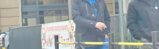 Миша Бачулов снимљен у Смедеревској Паланци